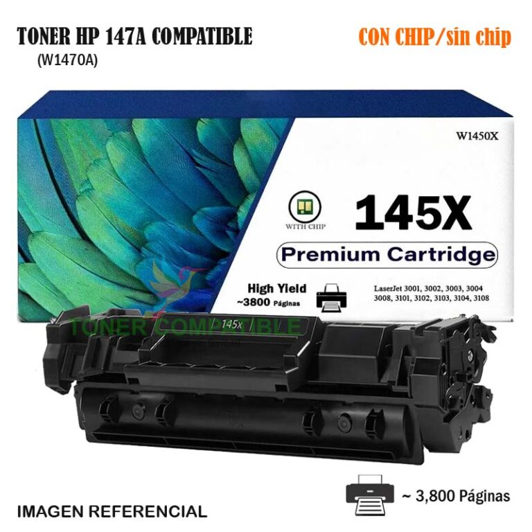 Toner Compatible 145X HP W1450X