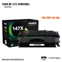 Toner Compatible 147X HP W1470X