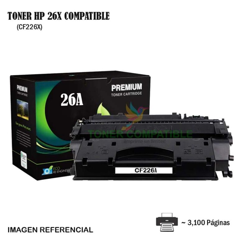 Toner Compatible 26A HP CF226A