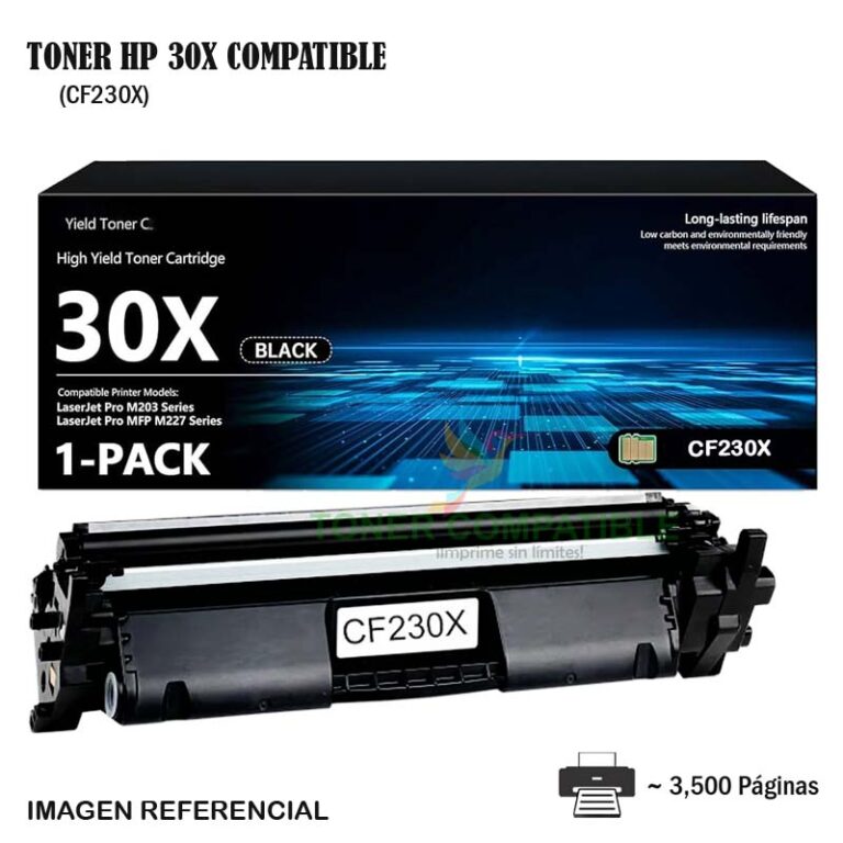 Toner Compatible 30X HP CF230X