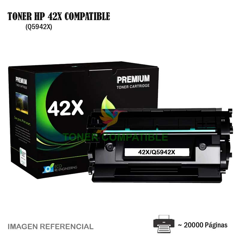 Toner Compatible 42X HP Q5942X Toner Compatible 42X HP Q5942X