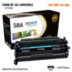 Toner Compatible 58A HP CF258A