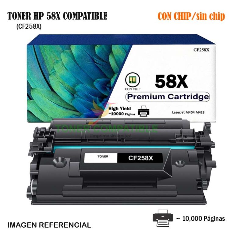 Toner Compatible 58X HP CF258X