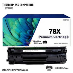Toner Compatible 78X HP CE278X