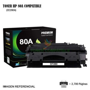 Toner Compatible 80A HP CF280A