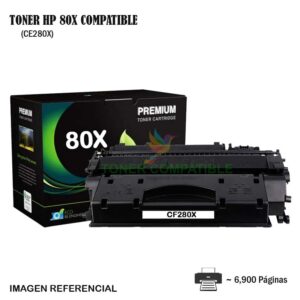 Toner Compatible 80X HP CF280X