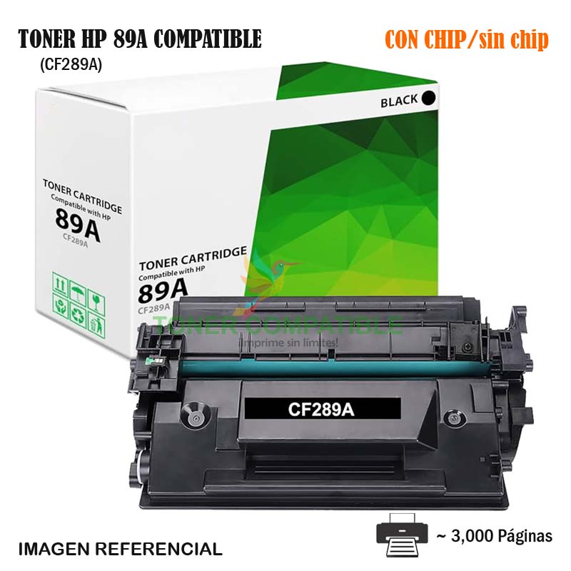 Toner Compatible 89A HP CF289A Toner Compatible 89A HP CF289A