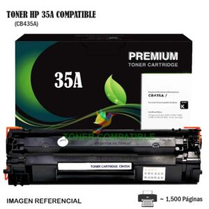 Toner Compatible CB435A HP 35A