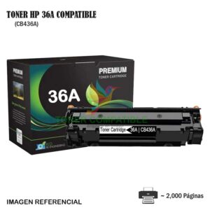 Toner Compatible CB436A HP 36A