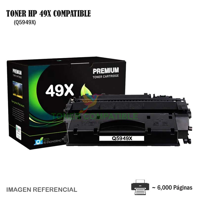 Toner Compatible 49X HP Q5949X Toner Compatible 49X HP Q5949X