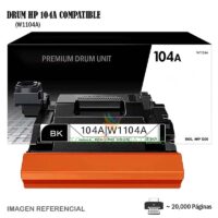 Tambor Compatible 104A HP W1104A