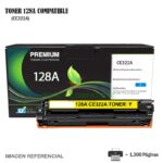 Toner Compatible 128A HP CE322A Yellow