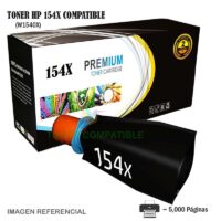 Toner Compatible 154X HP W1540X