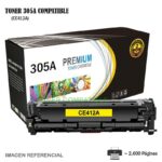 Toner Compatible 305A HP CE412A Yellow