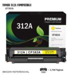 Toner Compatible 312A HP CF382A Yellow