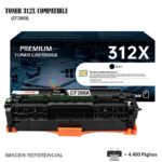 Toner Compatible 312X HP CF380X Black