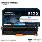 Toner Compatible 312X HP CF381X Cyan