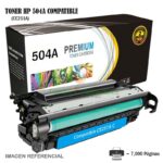 Toner Compatible 504A HP CE251A Cyan