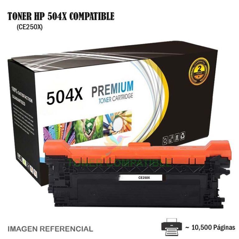 Toner Compatible 504X HP CE250X Black