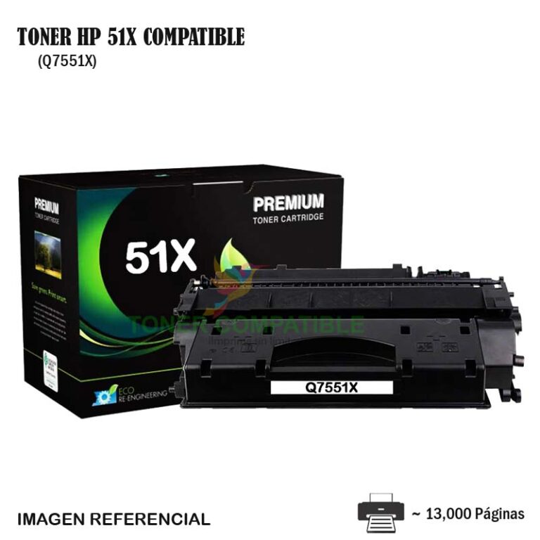 Toner Compatible 51X HP Q7551X