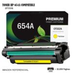 Toner Compatible 654A HP CF332A