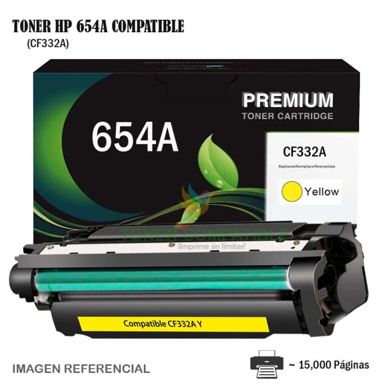 Toner Compatible 654A HP CF332A