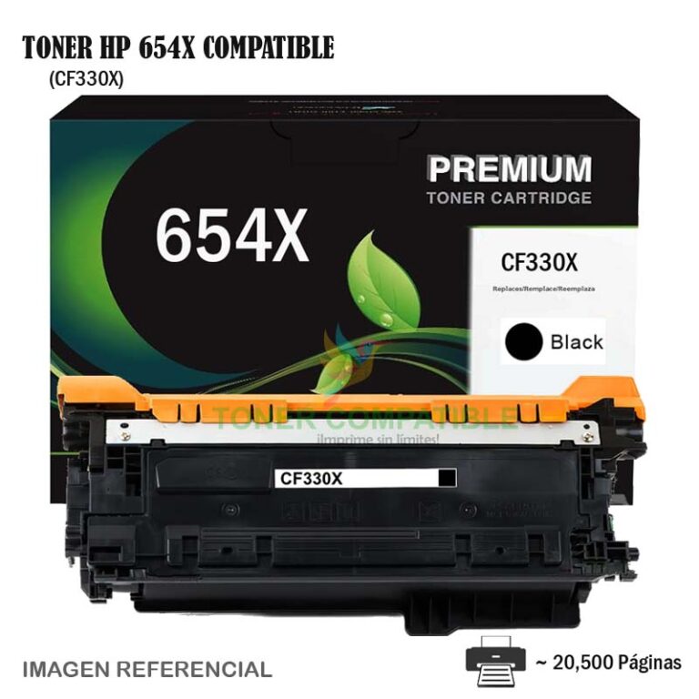 Toner Compatible 654X HP CF330X Black