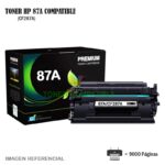 Toner Compatible 87A HP CF287A