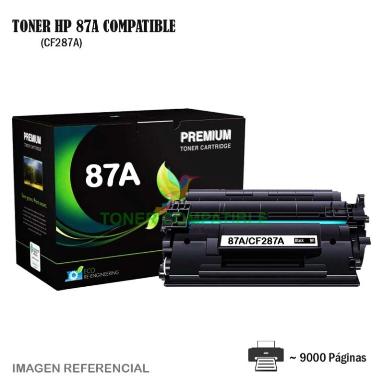 Toner Compatible 87A HP CF287A