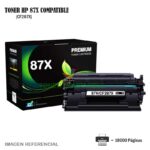 Toner Compatible 87X HP CF287X