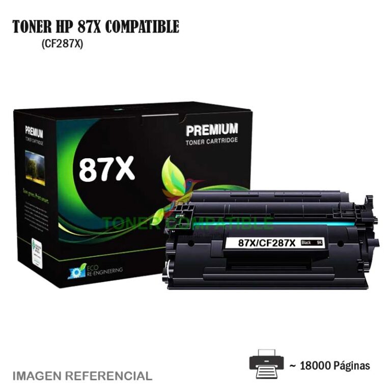 Toner Compatible 87X HP CF287X