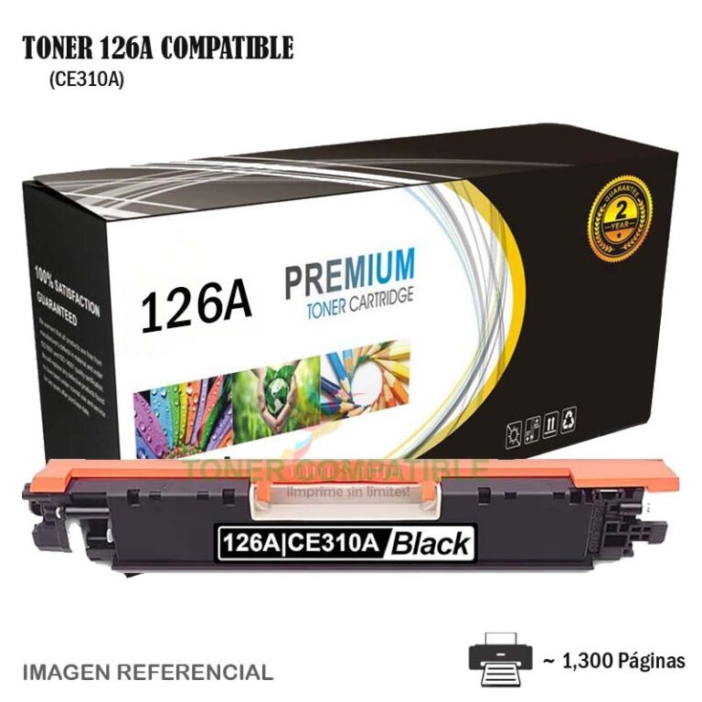 Toner Compatible 126A HP CE310A Black