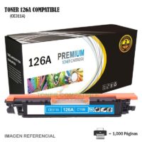 Toner Compatible 126A HP CE311A Cyan