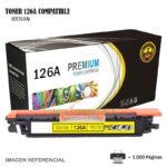 Toner Compatible 126A HP CE312A Yellow