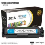 Toner Compatible 201A HP CF401A Cyan