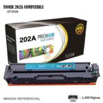 Toner Compatible 202A HP CF501A Cyan