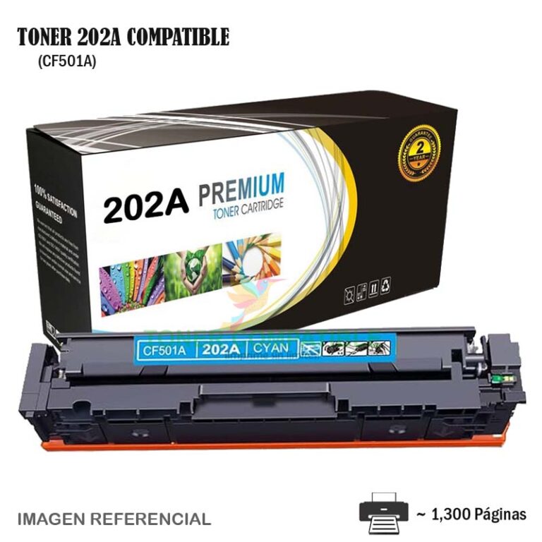 Toner Compatible 202A HP CF501A Cyan