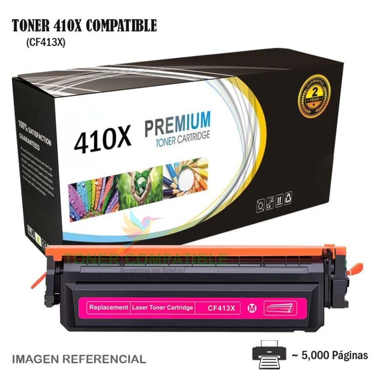 Toner Compatible 410X HP CF413X Magenta