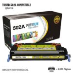 Toner Compatible 502A HP Q6472A Yellow