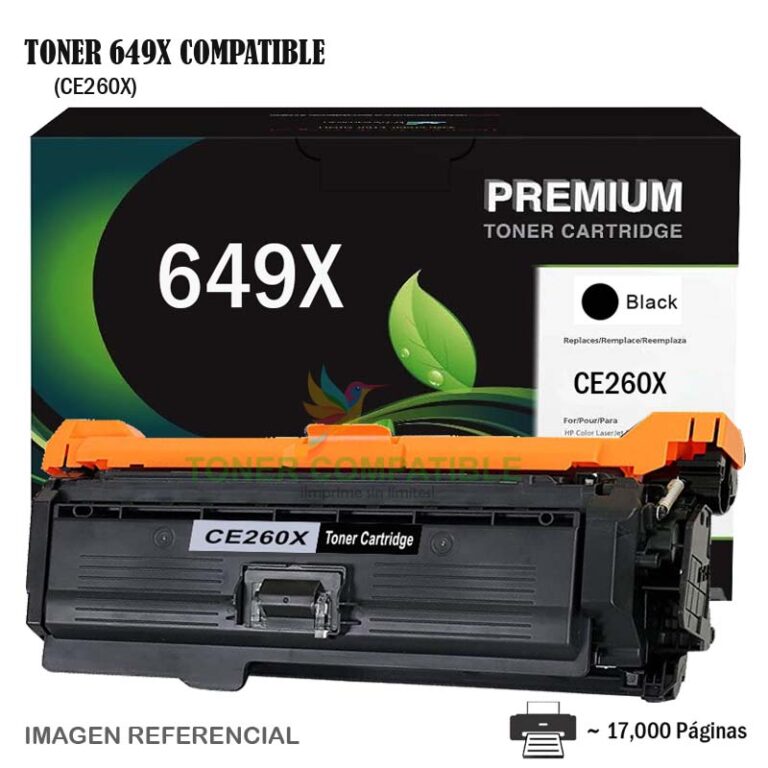 Toner Compatible 649X HP CE260X Black