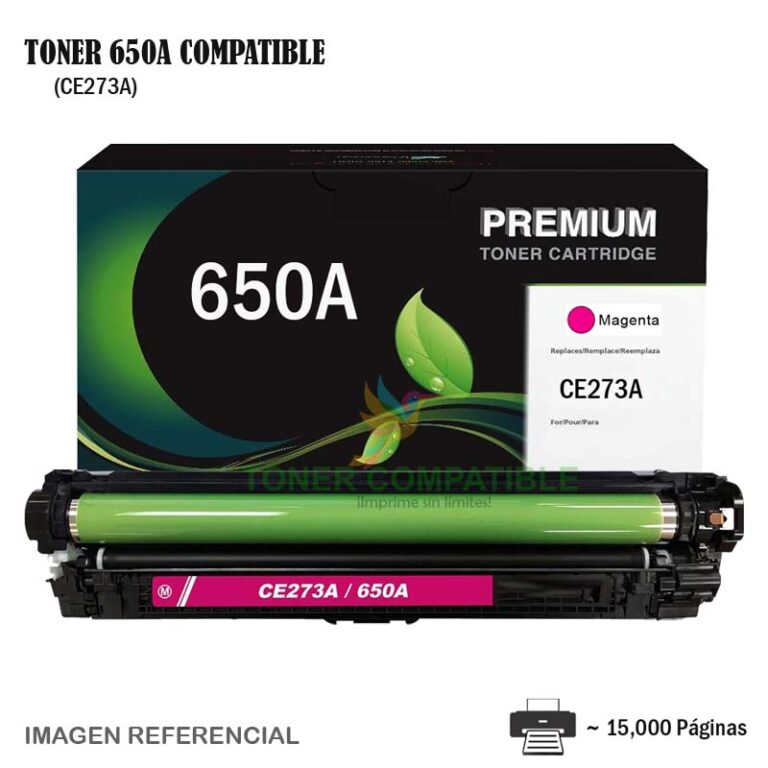 Toner Compatible 650A HP CE273A Magenta