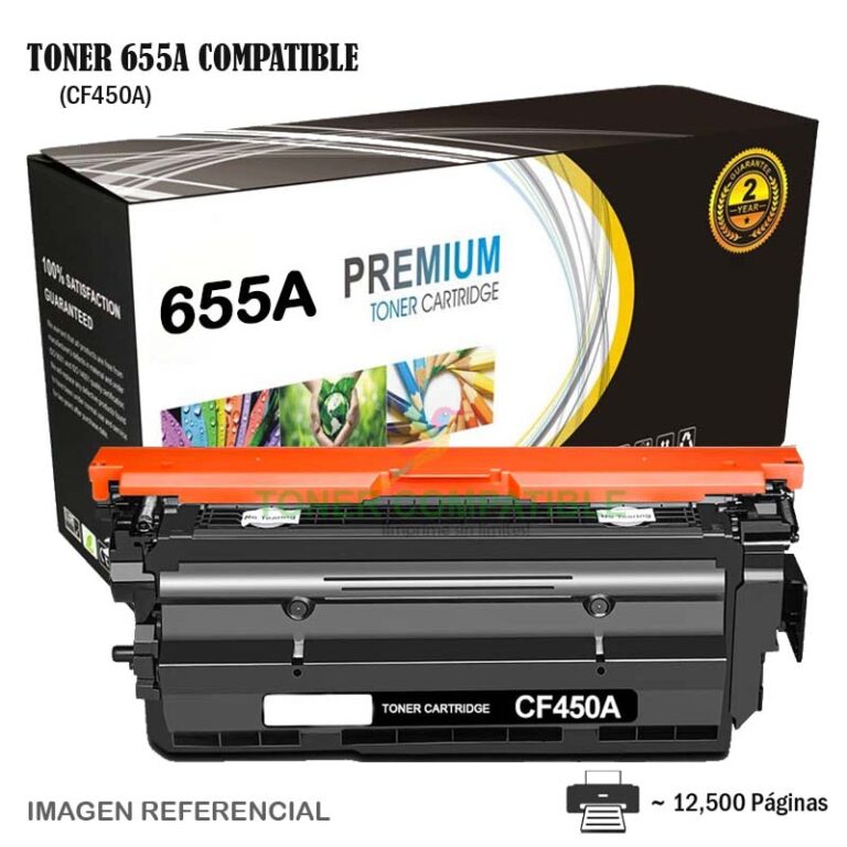 Toner Compatible 655A HP CF450A Black