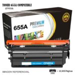 Toner Compatible 655A HP CF451A Cyan