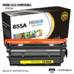 Toner Compatible 655A HP CF452A Yellow