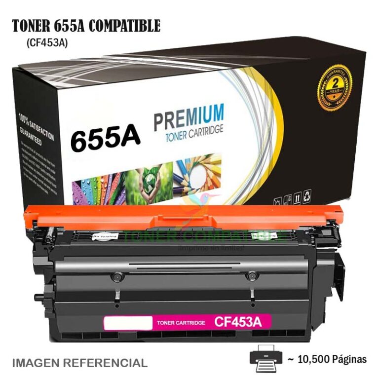 Toner Compatible 655A HP CF453A Magenta
