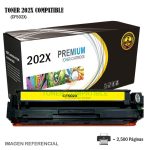 Toner Compatible 202X HP CF502X Yellow