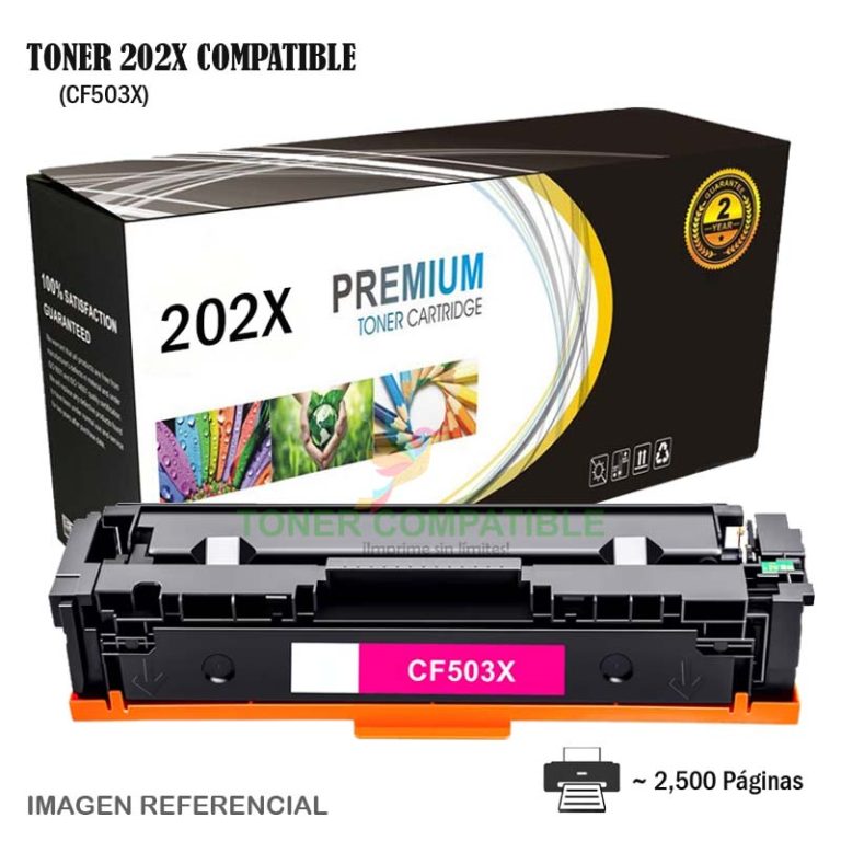 Toner Compatible 202X HP CF503X Magenta