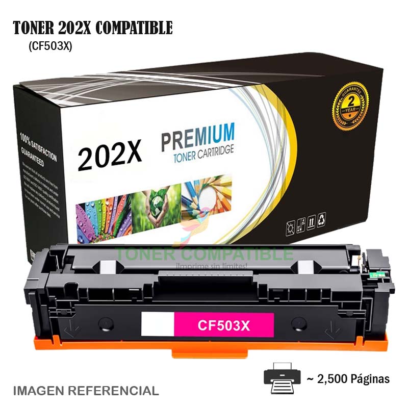 Toner Compatible 202X HP CF503X Magenta Toner Compatible 202X HP CF503X Magenta