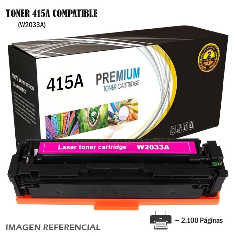 Toner Compatible 415A HP W2033A Magenta