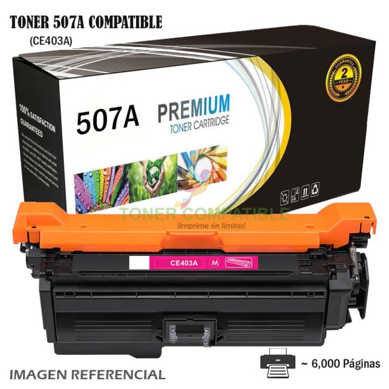Toner Compatible 507A HP CE403A Magenta